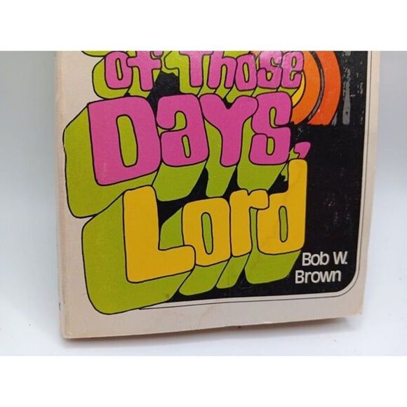 It's Been One of Those Days Lord, Vtg Paperback, Zondervan 1971, by Bob W. Brown - Picture 3 of 7